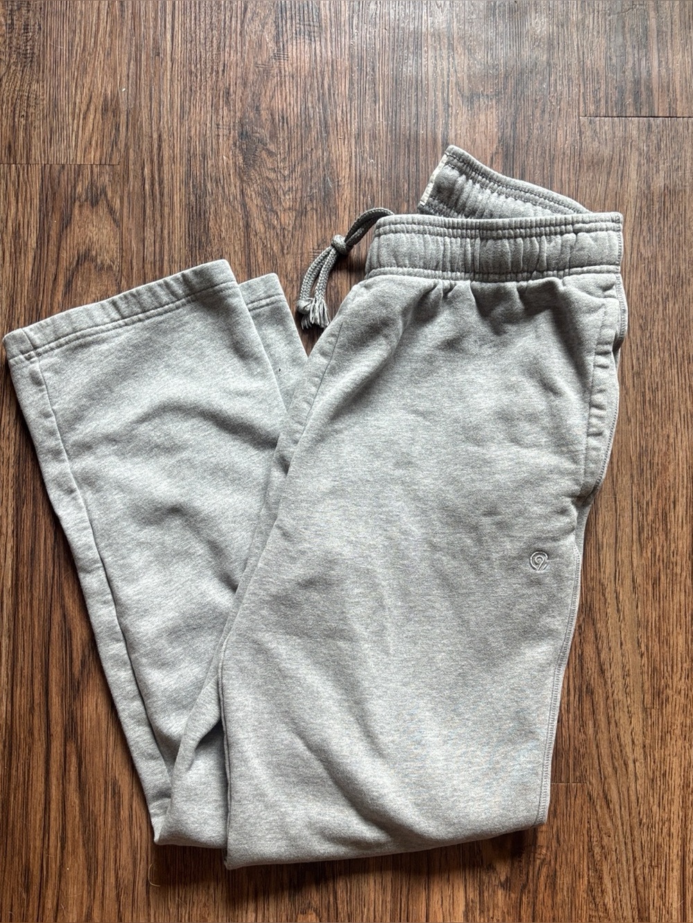 Champion Reverse Weave Sweatpants Gray Size M Straight Leg Fleece Lounge Joggers